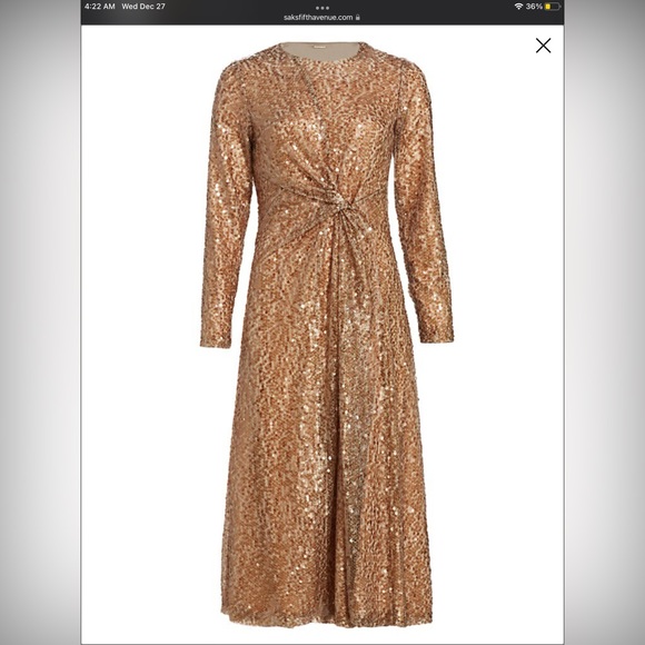 Elie Tahari
The Selma Sequined Midi-Dress - Picture 2 of 11